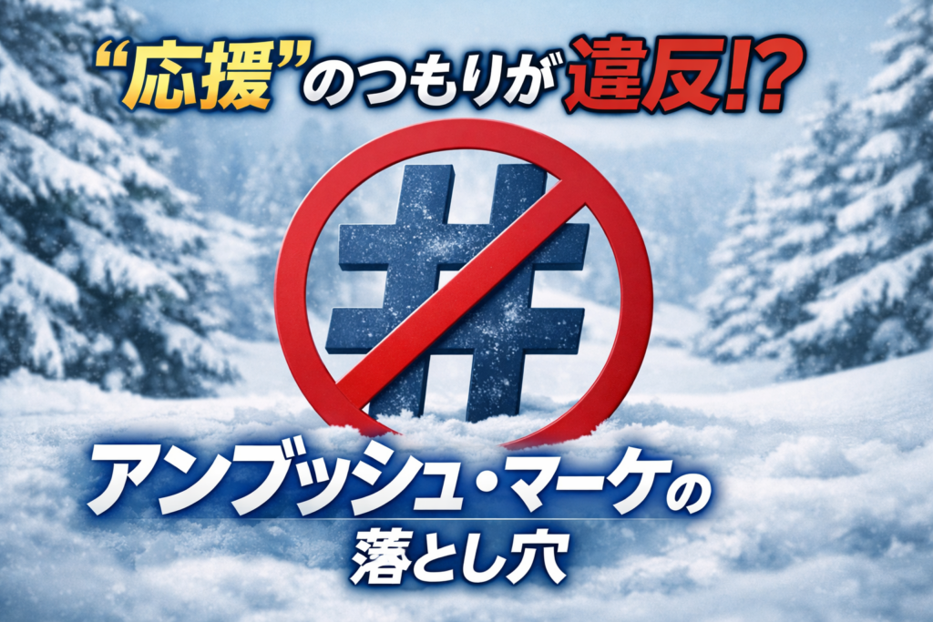“応援”のつもりが違反？ アンブッシュ・マーケと知財リスク（冬季オリンピック編）